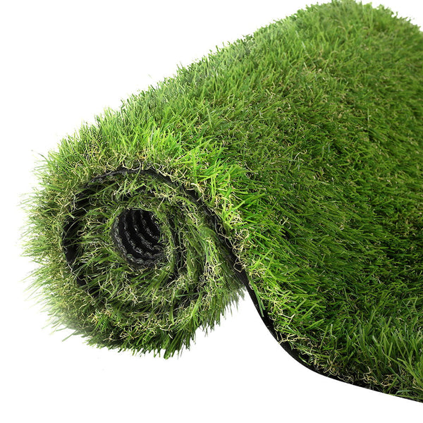 Prime Turf 35Mm 2Mx5m Synthetic Fake Lawn Plastic Plant 4 Coloured Artificial Grass