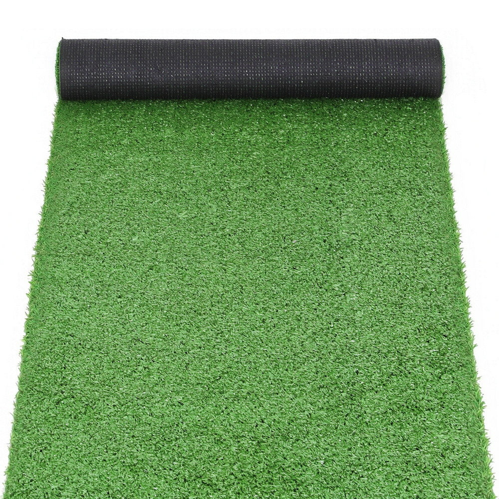 Prime Turf Turf Rug Fake Grass 2 Rolls 15Mm Height 50Cm X 2M Indoor Outdoor Synthetic Grass Mat Carpet With Drainage Holes Plastic Plant Artificial Gr