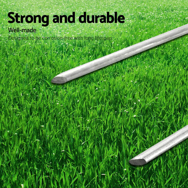 Prime Turf 50Pcs Synthetic Pins Fake Lawn Weed Mat Pegs Joining Tape Artificial Grass