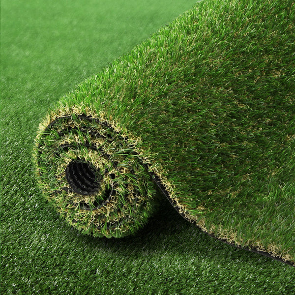 Prime Turf 30Mm 2Mx5m 50Sqm Synthetic Fake Lawn Plastic Plant 4 Coloured Artificial Grass