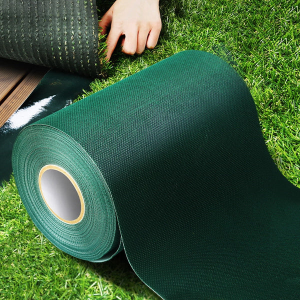 Prime Turf 15Cmx10m Synthetic Self Adhesive Joining Tape Weed Mat Artificial Grass