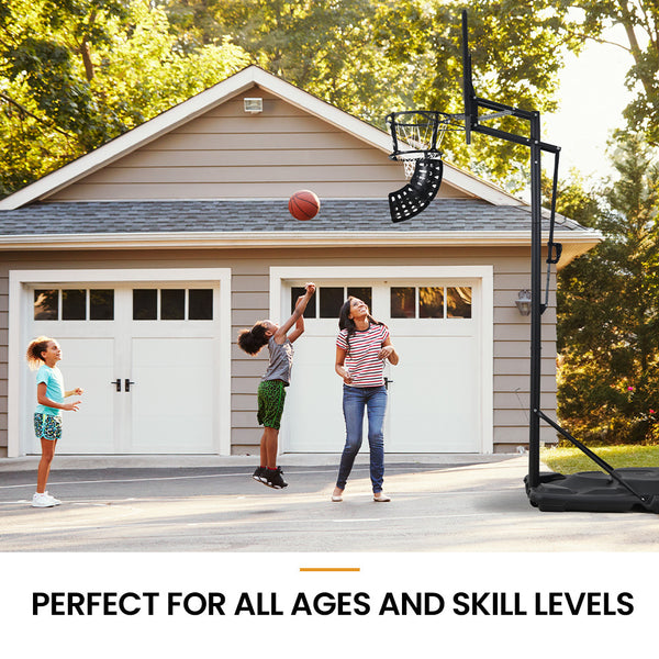 Dr. Dunk Basketball Return System With 360 Degree Universal Attachment Basketball Backboards
