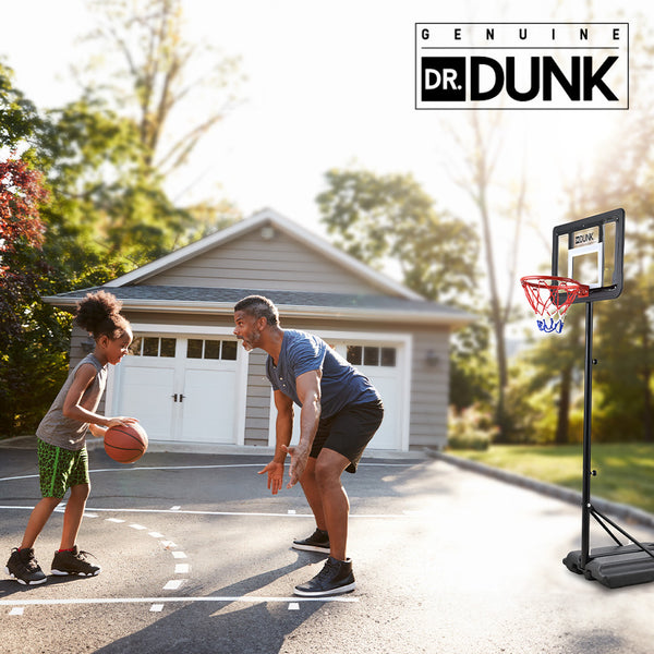 Dr. Dunk Kids Basketball Hoop Stand System 1.15M To 1.60M Height Basketball Backboards