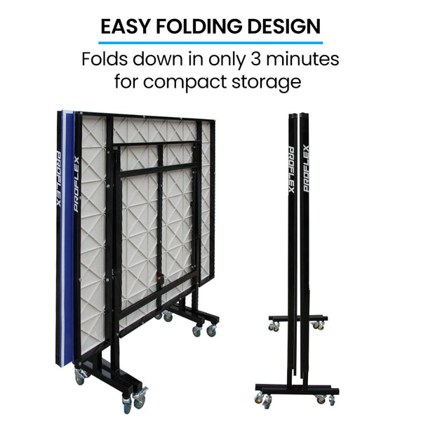 Proflex Premium Outdoor Table Tennis With 4 Player Ping Pong Paddle And Pingpong Ball Pack Table Tennis Sets