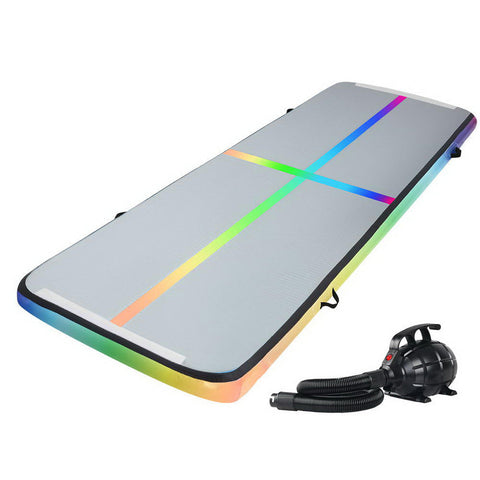 Everfit 3M Inflatable Gymnastics Mat With Pump Sports Fitness Equipment Gymnastics Mats