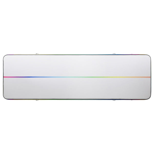 Everfit 6M Air Track Mat Inflatable Gymnastics Tumbling W/ Pump Colourful Gymnastics Mats