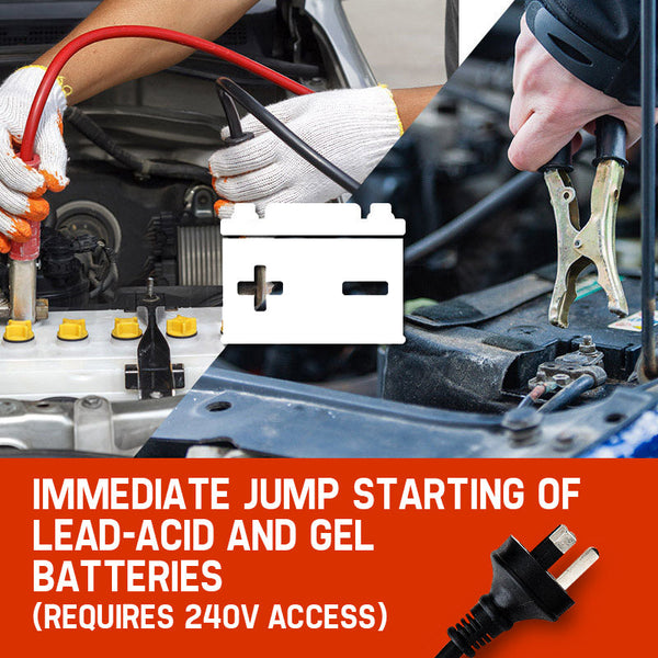 Battery Chargers Rossi Car Battery Charger 750A 12V/24V Jump Starter Atv Boat Truck Tractor