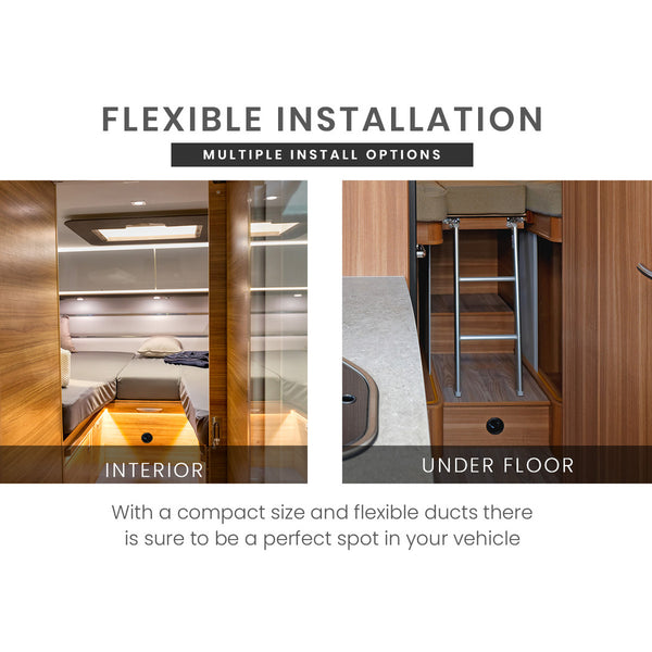 Thermomate 12V 5Kw Diesel Air Heater For Camper Trailer Van Motorhome Rv Air Conditioning