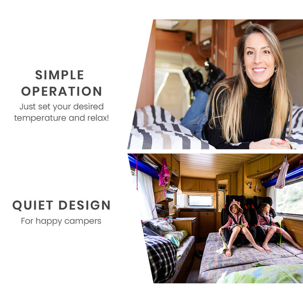 Thermomate 12V 5Kw Diesel Air Heater For Camper Trailer Van Motorhome Rv Air Conditioning