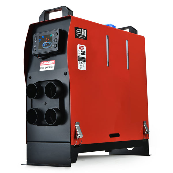 Thermomate 12V 5Kw All In One Diesel Air Heater For Caravan Camper Trailer Van Motorhome Rv Red Air Conditioning