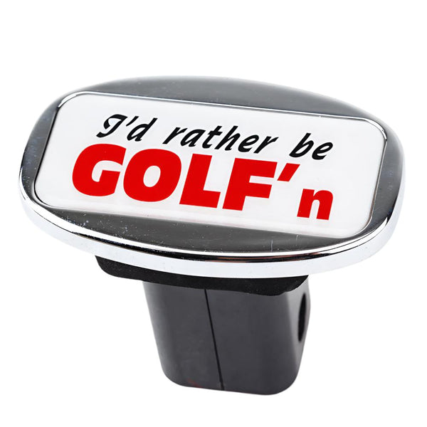 Jaxsyn Novelty Towbar Trailer Hitch Cover Bar I'd Rather Be Golf'n Tow Bars & Winches