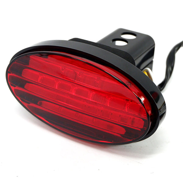 Jaxsyn Novelty Towbar Trailer Hitch Cover Red Oval Brake Light Tow Bars & Winches