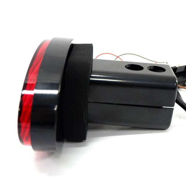 Jaxsyn Novelty Towbar Trailer Hitch Cover Red Oval Brake Light Tow Bars & Winches