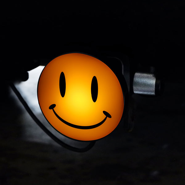 Jaxsyn Novelty Tow Bar / Trailer Hitch Cover Smiley Face Tow Bars & Winches