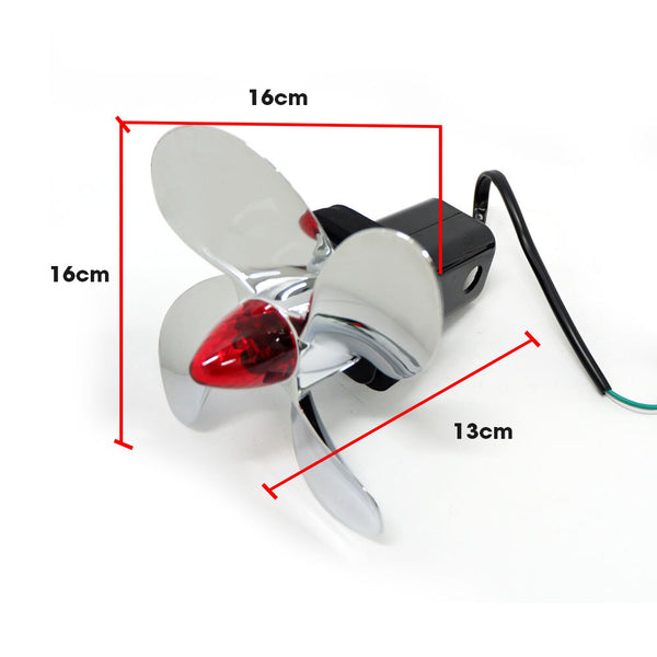 Jaxsyn Novelty Tow Bar / Trailer Hitch Cover Propeller Tow Bars & Winches