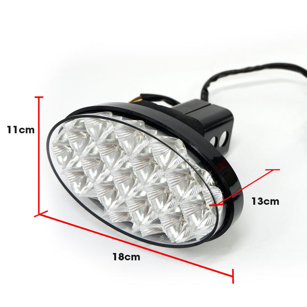 Jaxsyn Novelty Tow Bar / Trailer Hitch Cover Oval Light Tow Bars & Winches