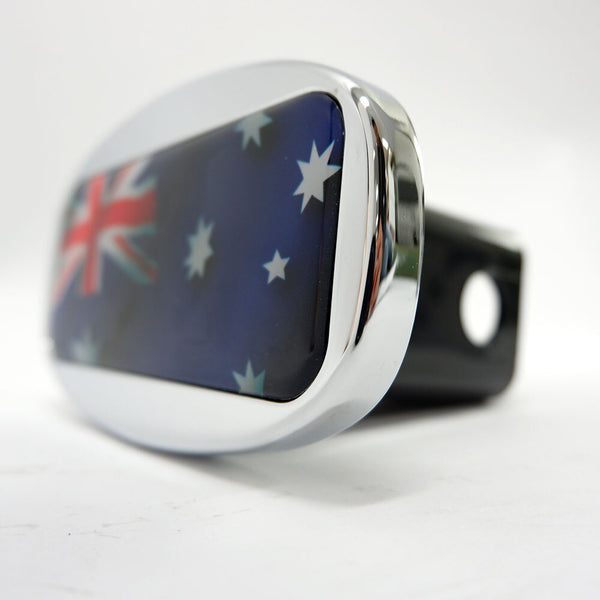Jaxsyn Novelty Towbar Trailer Hitch Cover Aussie Flag Tow Bars & Winches