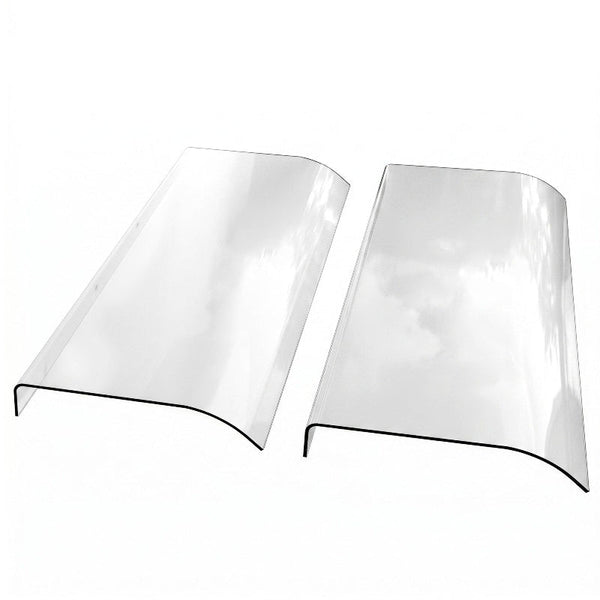 Instahut Door Awning 0.4Mx2m Transparent Awning & Canopy Parts