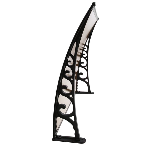 Instahut Awning Door Canopy 1M X 2M Brown Awning & Canopy Parts