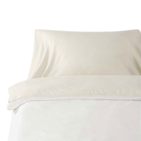 Accessorize Self Tanning Polyester Cotton Sheet Protector 145Cm X 220Cm Stone Sheets