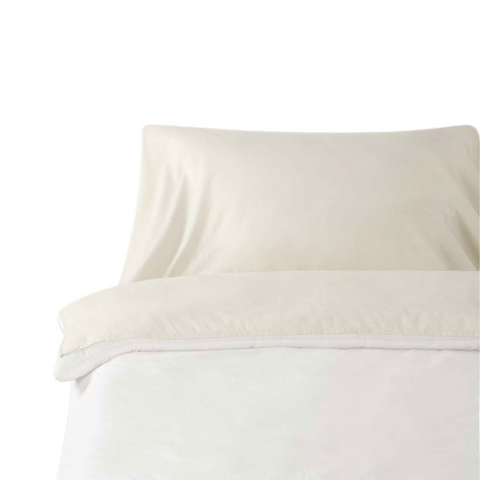 Sheets Accessorize Self Tanning Polyester Cotton Sheet Protector 145Cm X 220Cm White