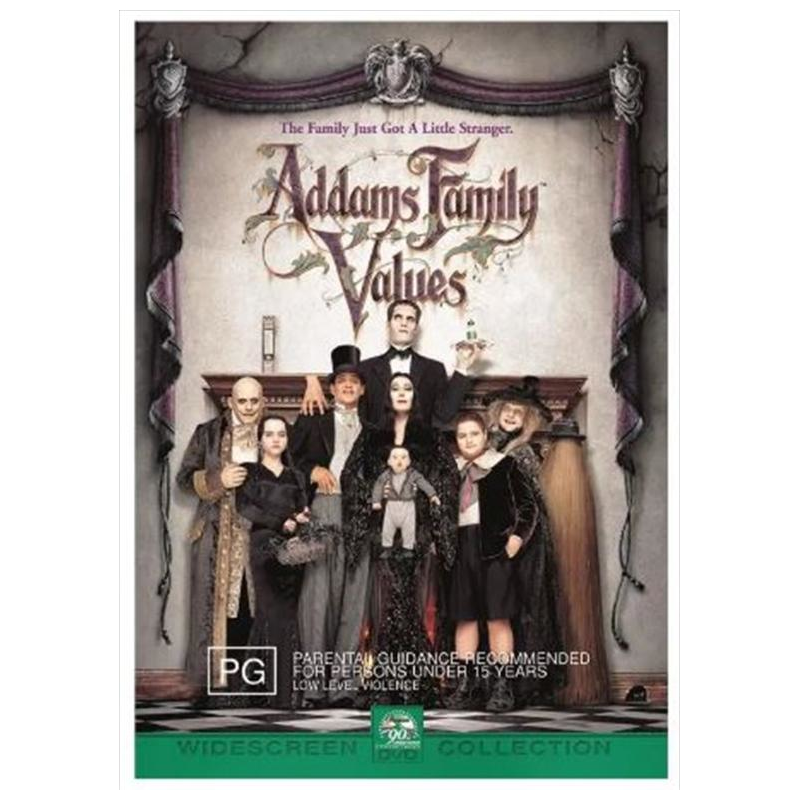 Addams Family Values Dvd