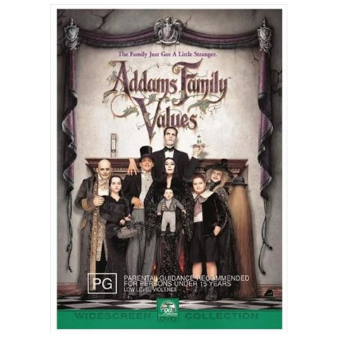 Addams Family Values Dvd