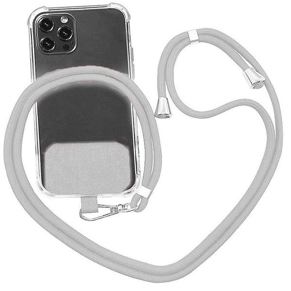 Phone Lanyard With Patch For Most Cases Neck Strap Holder Blue Other Mobile Accessories