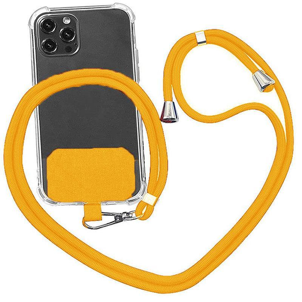 Phone Lanyard With Patch For Most Cases Neck Strap Holder Blue Other Mobile Accessories