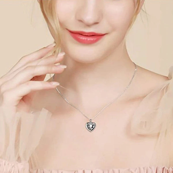 Veile Studios Always In My Heart Pet Paw Dog Bone Cremation Urn Necklace For Ashes Necklaces & Pendants