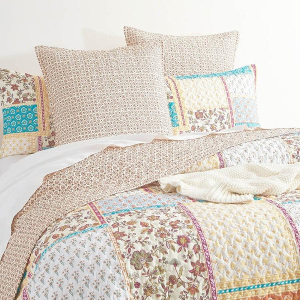 Amber Quilted Reversible Single/Double Coverlet Set By Renee Taylor Quilt Covers