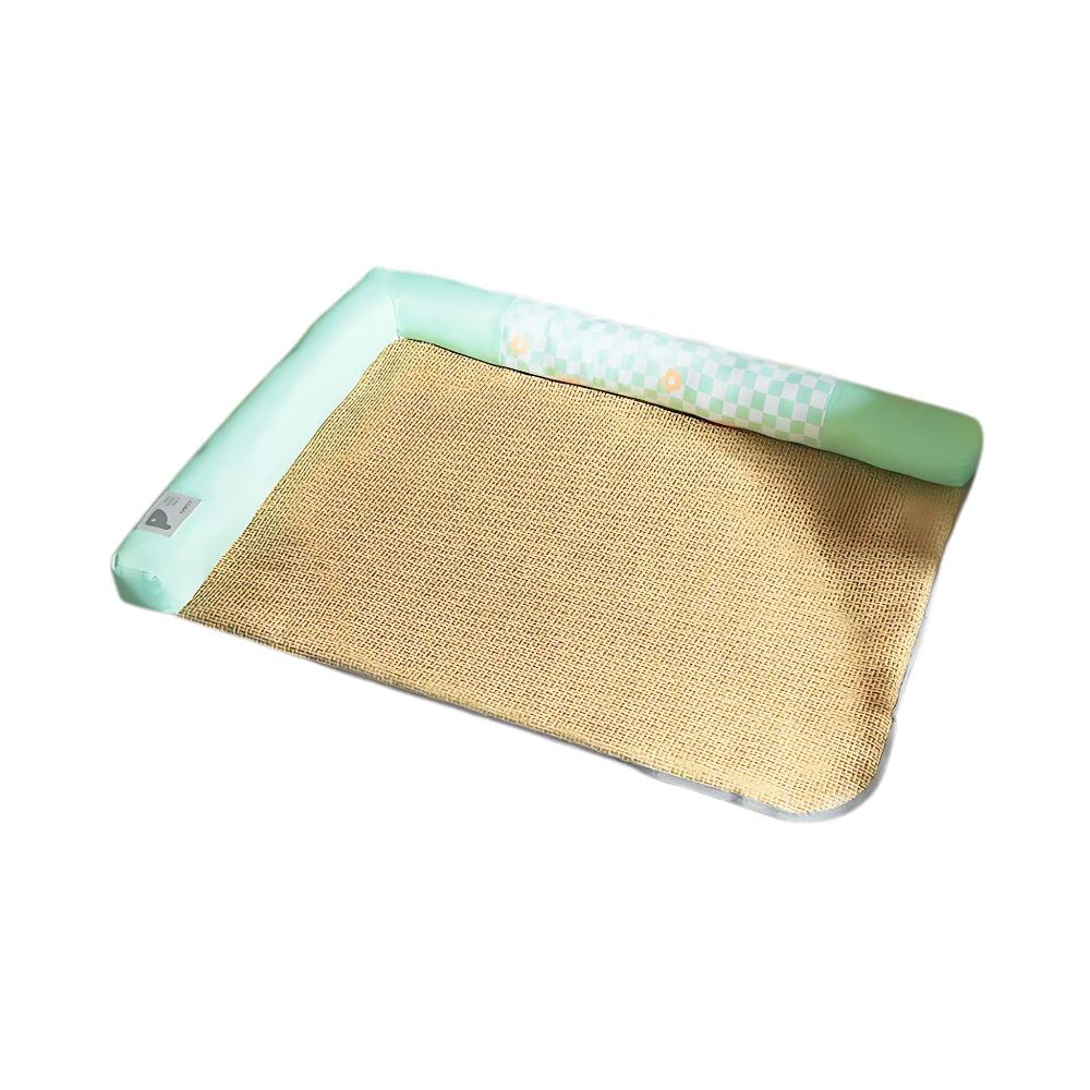 Pet Bed Green Bilateral Breathable Cushion Cooling Mat Pet Beds