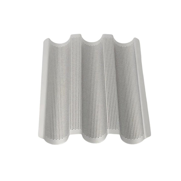 Baking Tray 3 Loaf Non Stick Perforated Oven Pastry Pan Molder For Bakeware Baking Trays