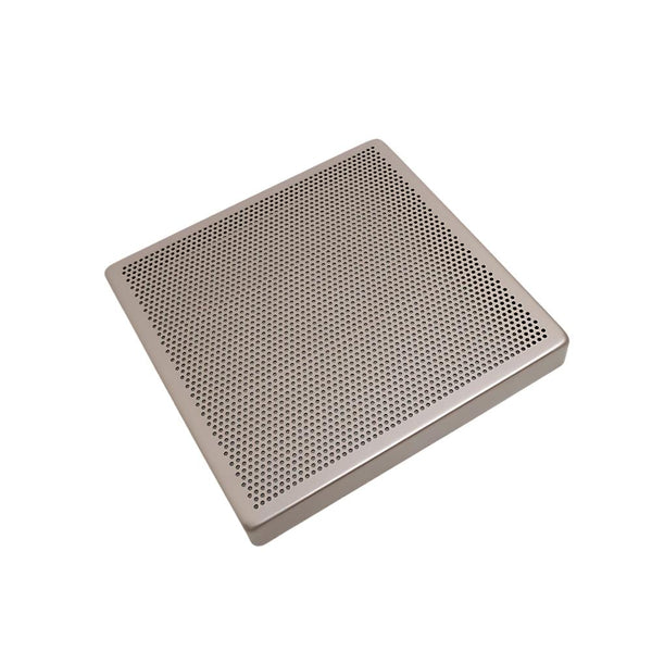 Baking Tray Silver Square Non Stick Oven Toaster Pastry Sheet Pan With Hole For Bakeware Baking Trays