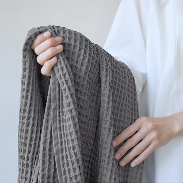 Aquanova Erin Cotton Bath Towel Dark Grey Towels & Washcloths