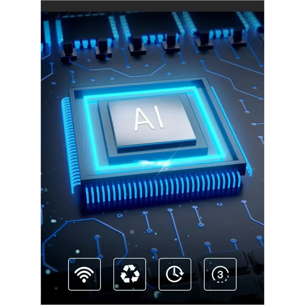 Automatic Sensor Trash Can Smart Touchless White Kitchen Bathroom Waterproof 13L Electric Garbage With Lid Rubbish Bins