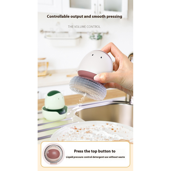 Automatic Liquid Filling Dishwashing Brush Kitchen For Cleaning Tasks Humidifiers