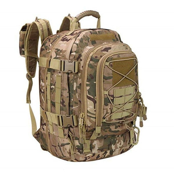 65L Men's Outdoor Tactical Backpack: Large Capacity Ideal For Hiking Camping And Travel. Military Style Rucksack Rucksacks