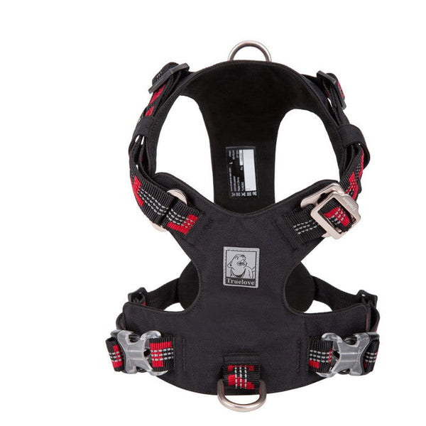 True Love Lightweight Reflective Harness Black Xs Harnesses