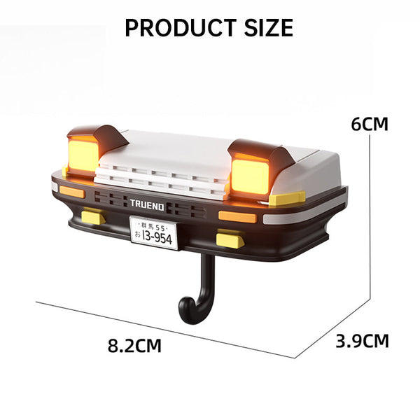 Ae86 Car Key Holder: Creative Wall Mounted Hook Ideal Gift For Fans Key Holders