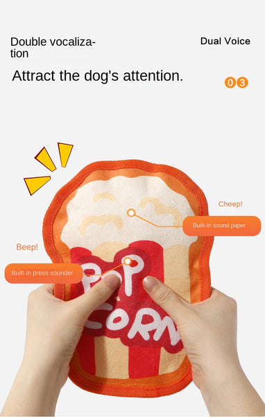 Durable Dog Toy For Chewing Playing And Teeth Cleaning Fun Squeaky Anti Boredom Small Medium Dogs Dog Toys