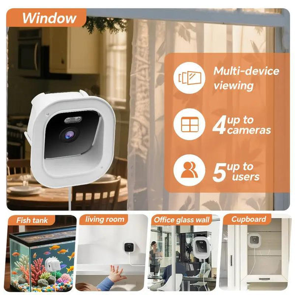 Night Vision Mount Smart Panoramic Camera For Home Security Hd Surveillance Security Cameras