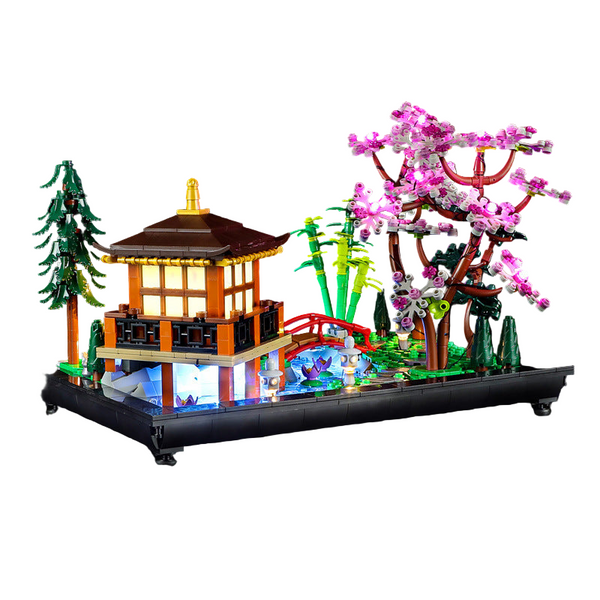 Yeabricks Is Compatible With Lego 10315 Peaceful Garden Building Blocks Led Lighting Creative Accessories And Assembled Building Toys Sets & Packs