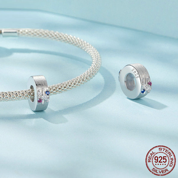 Veile Studios Yinziyun Original Starry Silicone Positioning Diy Bracelet With Separated Beads S925 Silver Bracelets