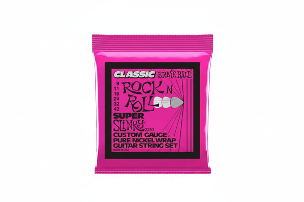 Eb Regular Slinky Classic Pure Nickel Electric Guitar Strings 10 46 Gauge (P03251) Guitar Accessories