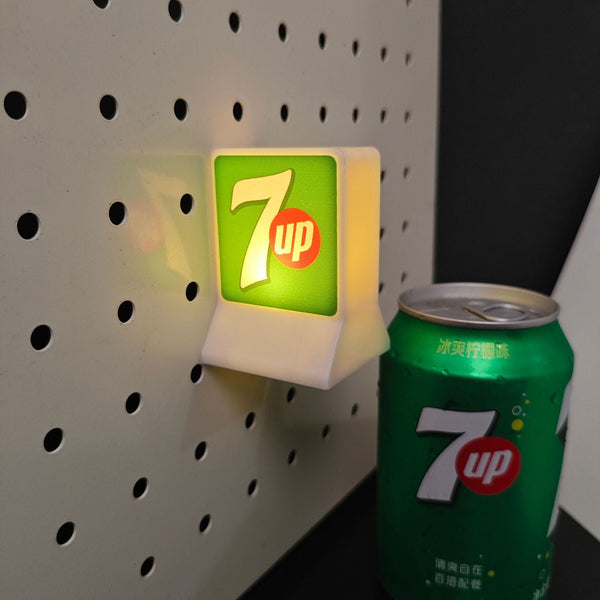 Creative Beverage Magnetic Fridge Sticker Mini Decor 3D Stereo Light Up Sign Refrigerator Magnets