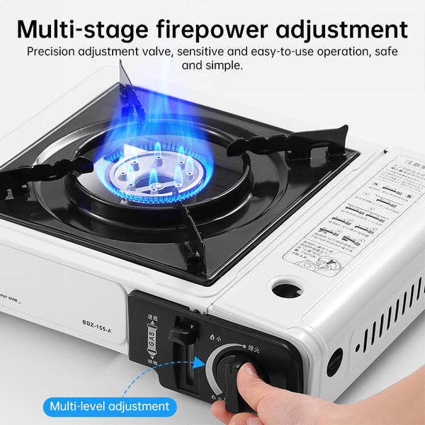 Gas Camping Stove 2.2Kw Outdoor Cooker With Full Kit (Pot Stand & Carry Case) Camping Stoves