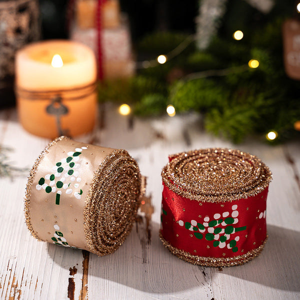 Christmas Ribbons Tree Wreaths Decorative And Decorations Seasonal Decorations