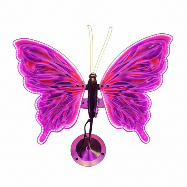 Automatic Fluttering Butterfly Lights With Realistic | Led Fairy Decor For Wedding & Party Wings
