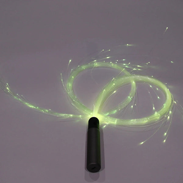 Usb Rechargeable Led Fiber Optic Whips 360 Swivel Optical Multi Color Disco Rgb Dancing Glowing Sparkle Flow String Glow Sticks & Glow Jewellery